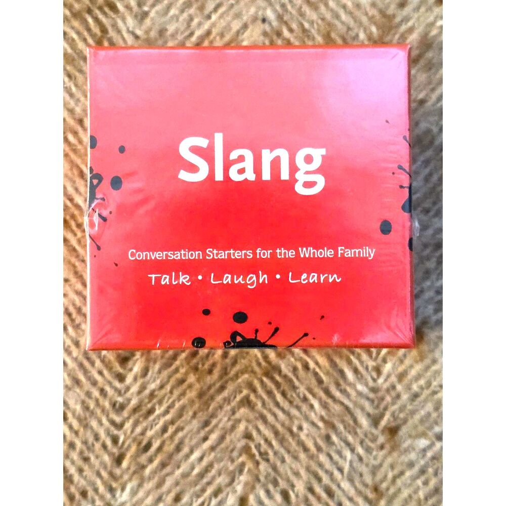 Word Teasers Slang Conversation Starters Card Game New Sealed